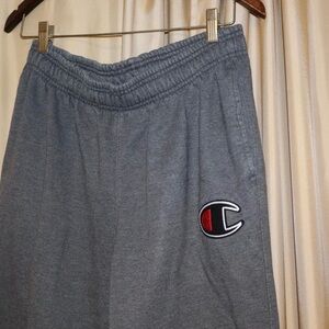 Dark grey champion jogger sweatpants